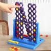 Connect 4 Spin Game Four In A Row Rotating Chessboard 2 Player Board Games for Family Kids Funny Board Game Puzzle Toys Kid Gift