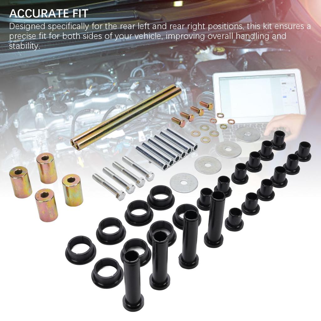 Rear Left and Right A Arm Bushing Shafts Blots Kit 5434551 Replacement for Sportsman 400 450 500 600 700 800 5434548