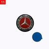 57mm Star Flat Hood Bonnet Logo Mercedes-Benz AMG Emblem Badge Stickers W204 W124 W201 W202 W212 W220 W205 Automobile Accessory
