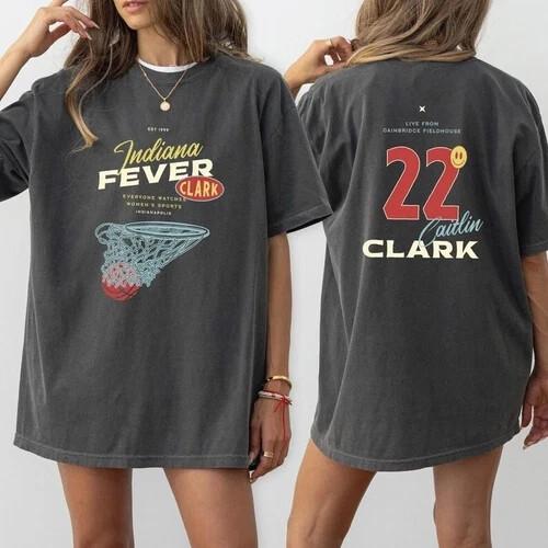 Caitlin Clark Indiana Fever Hoops T-Shirt Unisex Shirt Full Size S-5XL