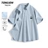 Повседневная мужская рубашка с коротким рукавом TonLion