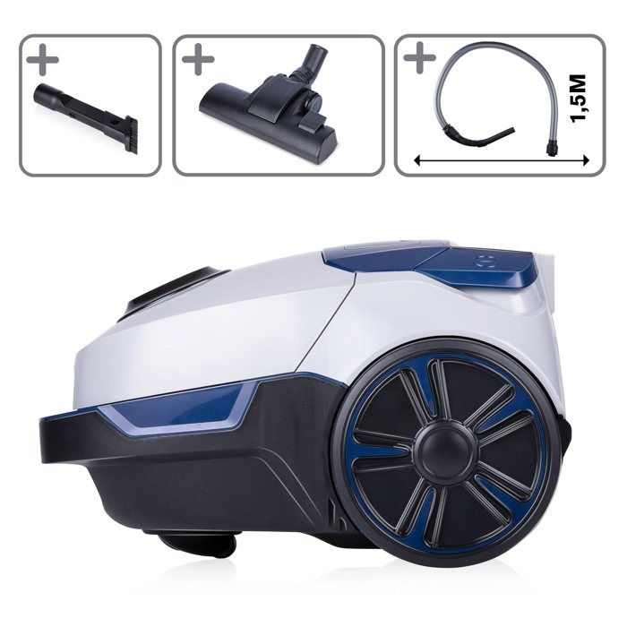 Aspirateur avec sac - Dirt Devil - DD2002 - 800W - 2,5L - Silencieux 72dB