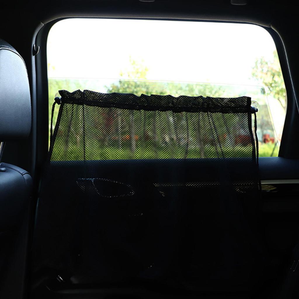 Летняя шторка на присосках для окна автомобиля, солнцезащитный чехол, универсальная шторка от солнца для бокового окна, шторки для защиты от УФ-лучей, блокирующие