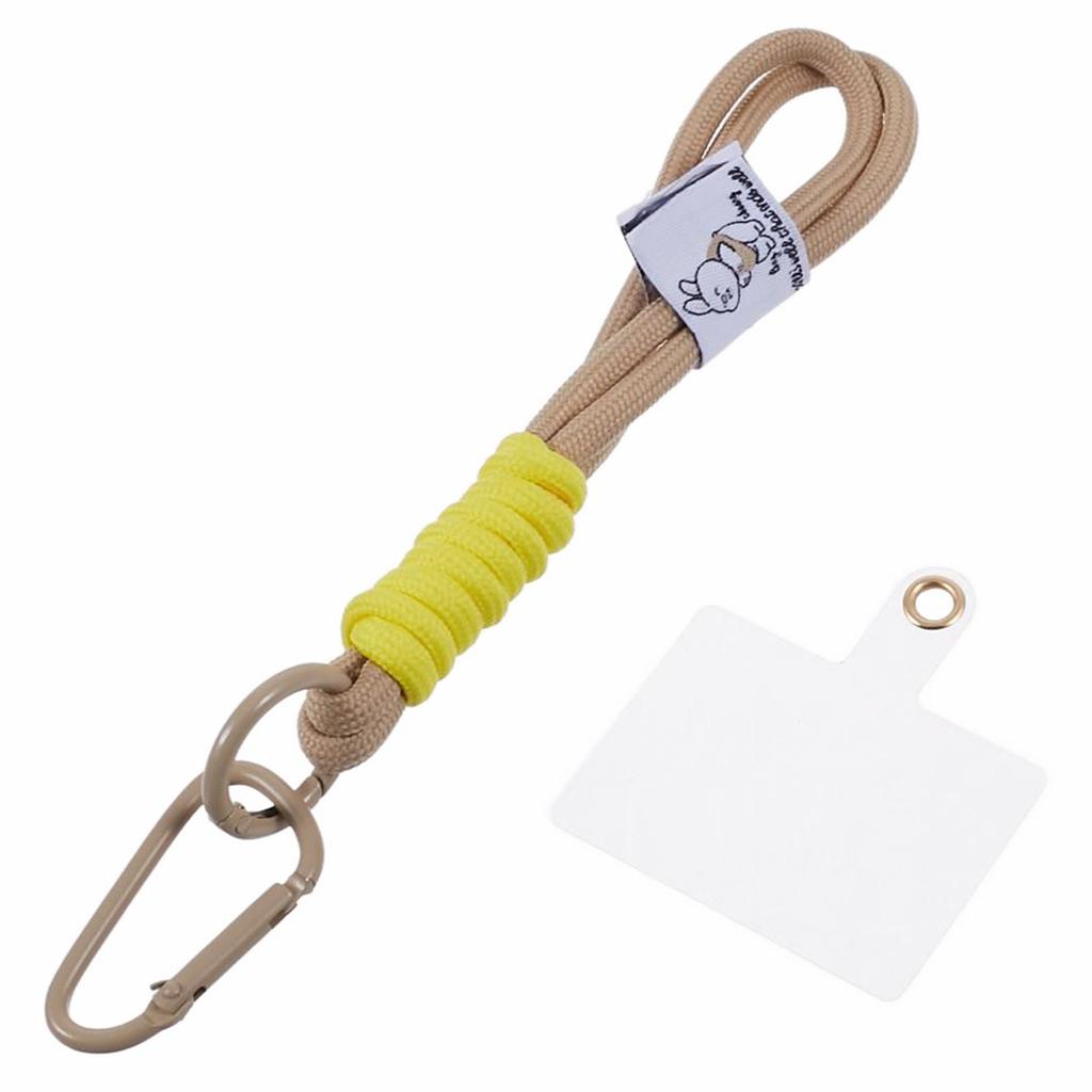 A2 Short Phone Lanyard Carabiner Keyring Camera Wrist Strap Rope with Tether Tab