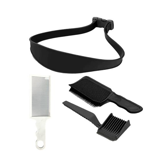 3/4 шт./набор парикмахерских расчесок для стрижки волос силиконовый шаблон для бритья шеи позиционирование смешивание изогнутая машинка для стрижки волос парикмахерские аксессуары для стрижки