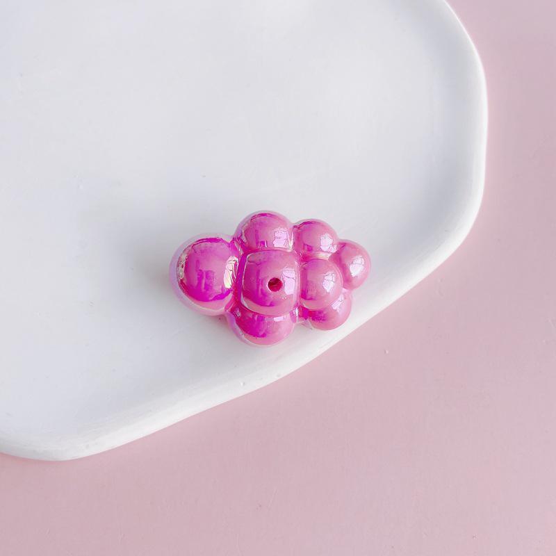 Цветной акриловый брелок-подвеска в виде облака для самодельных ювелирных изделий и телефонных цепочек