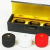 Kyoto Rikyuen RIKYUEN03 Black Hojicha White Sencha Asamiya Tea Year-End Gift Bag Type item-black-white-red-Petit