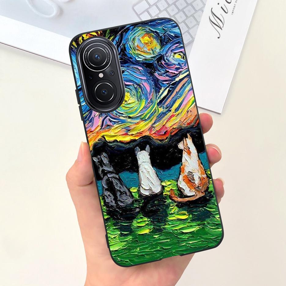 For Huawei Nova 9 SE Case JLN-LX1 JLN-LX3 Fashion Cartoon Cover Soft TPU Phone Case For Huawei Nova 9 Pro Nova9 SE Fundas Bumper