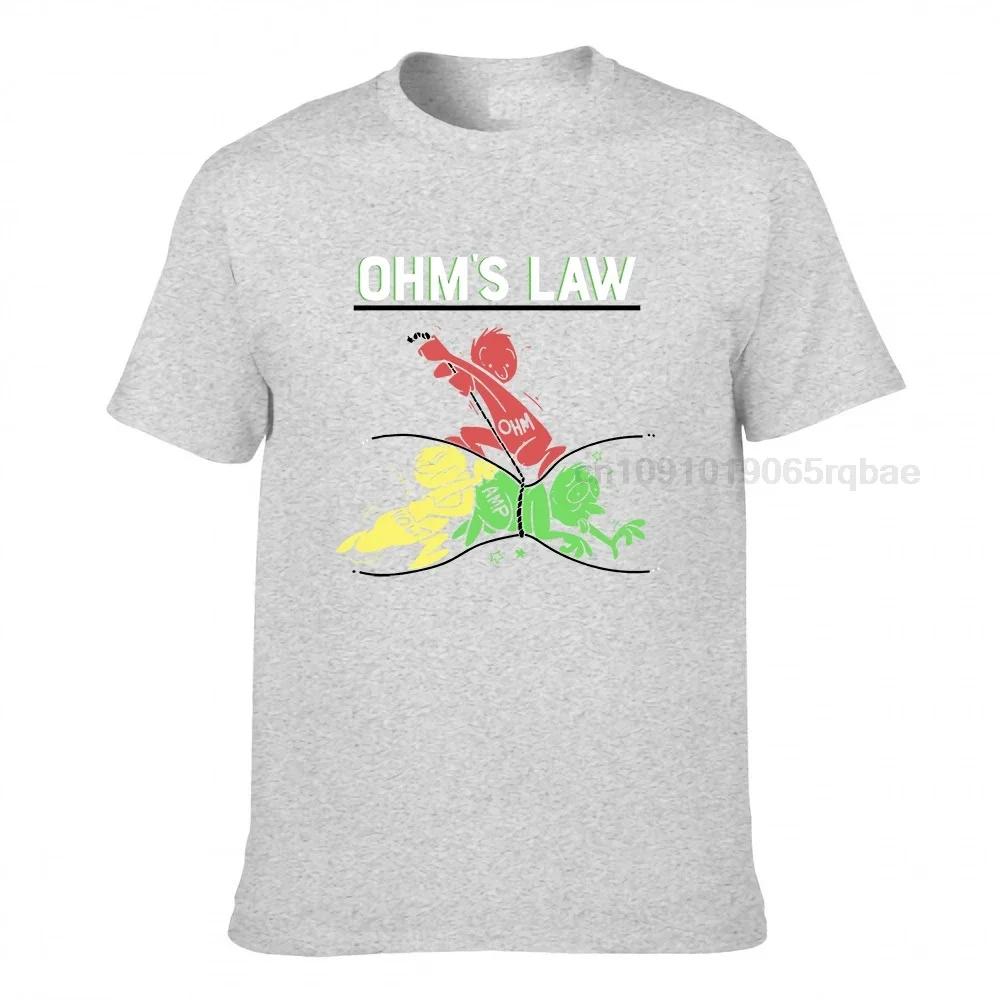 Funny Ohms Law Cartoon Shirt For Unisex And Unisex Tshirt