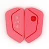 Подходит для нового Volkswagen Golf 8, Volkswagen ID3, ID4X, ID6X, умный 3-кнопочный разноцветный силиконовый чехол-защита для ключа