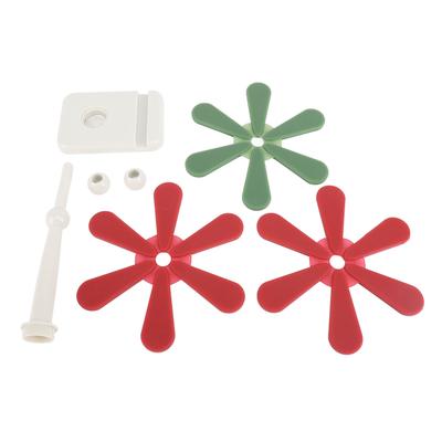 Силиконовая подставка для горячих блюд, рождественский декор, набор подставок в форме елки, штабелируемая, термостойкая, нескользящая