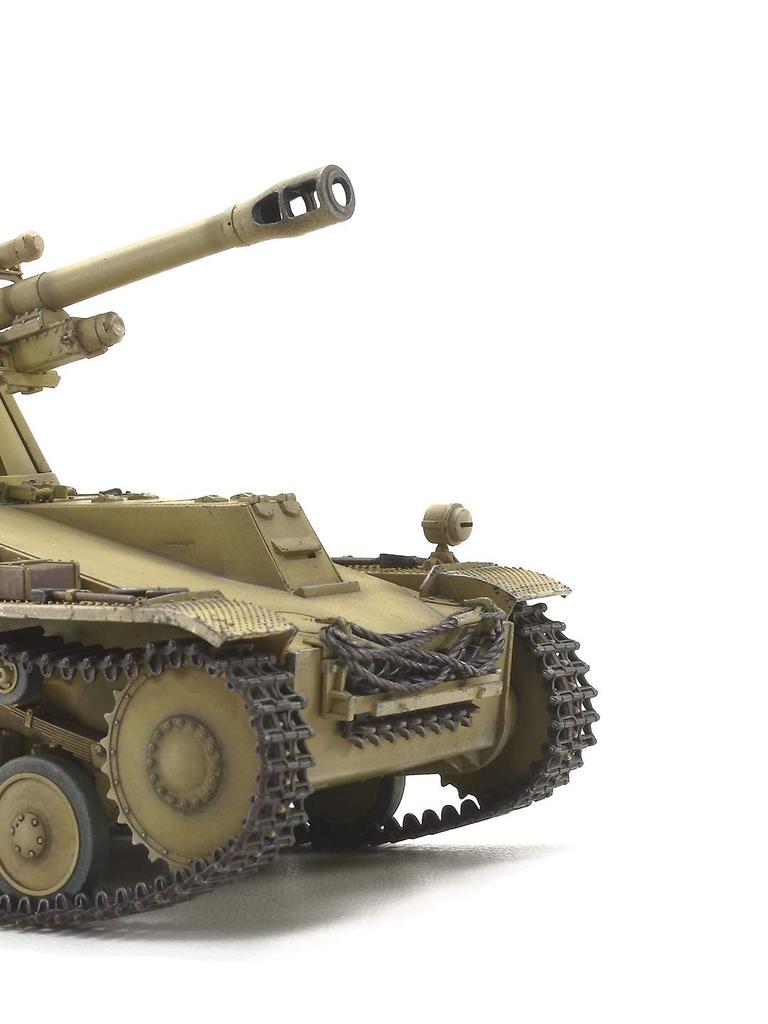 Tamiya 1/35 Military Miniature Series No. 358 German Self-Propelled Howitzer Wespe, Italian Front, Plastic Model Kit 35358