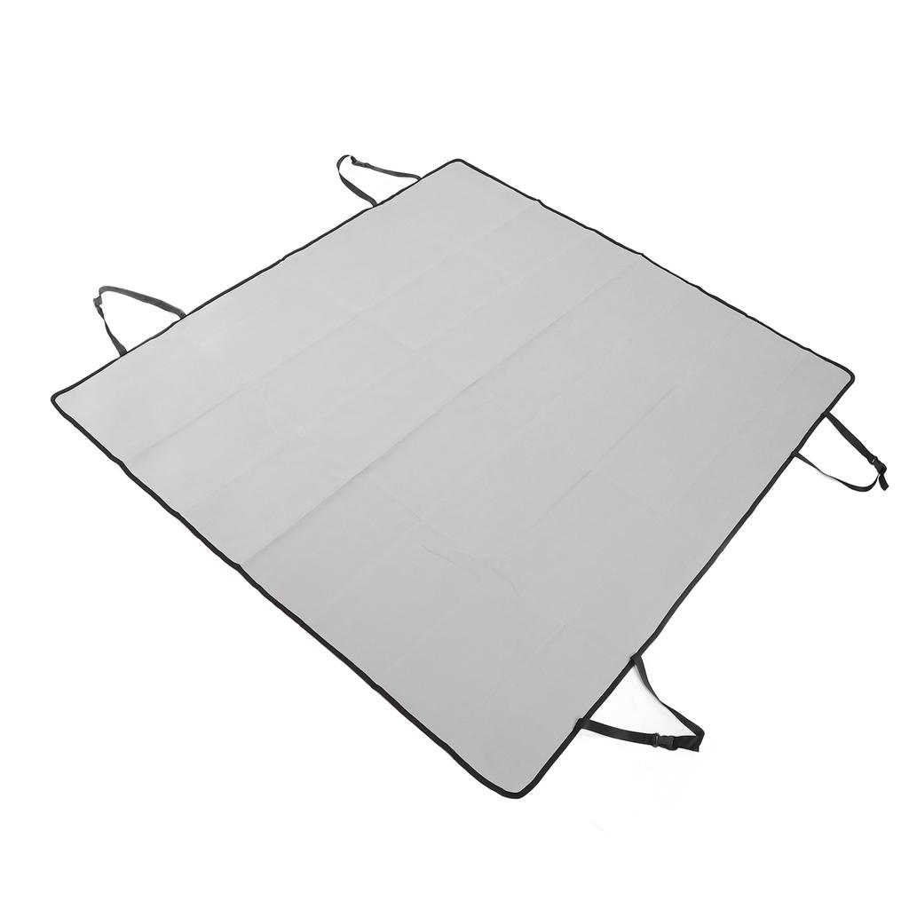 Dog Seat Cover for Back Seat with 4 Headrest Straps Scratch Resistant Water Proof Oxford Cloth Non Slip Dog Hammock