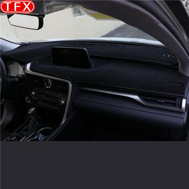 Flannel Car Dashboard Cover Pad For Lexus Rx 2004~ Rx300 Rx330 Rx350 Rx270 Rx200t Rx450h 350 Anti-Slip Mat Sunshade Dashmat