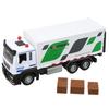 1:32 Alloy Container Truck Toy Model Simulation Sound Light Container Truck Toy Semi Trailer