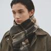 NICOLE MIXED CHECK MUFFLER_GRAY