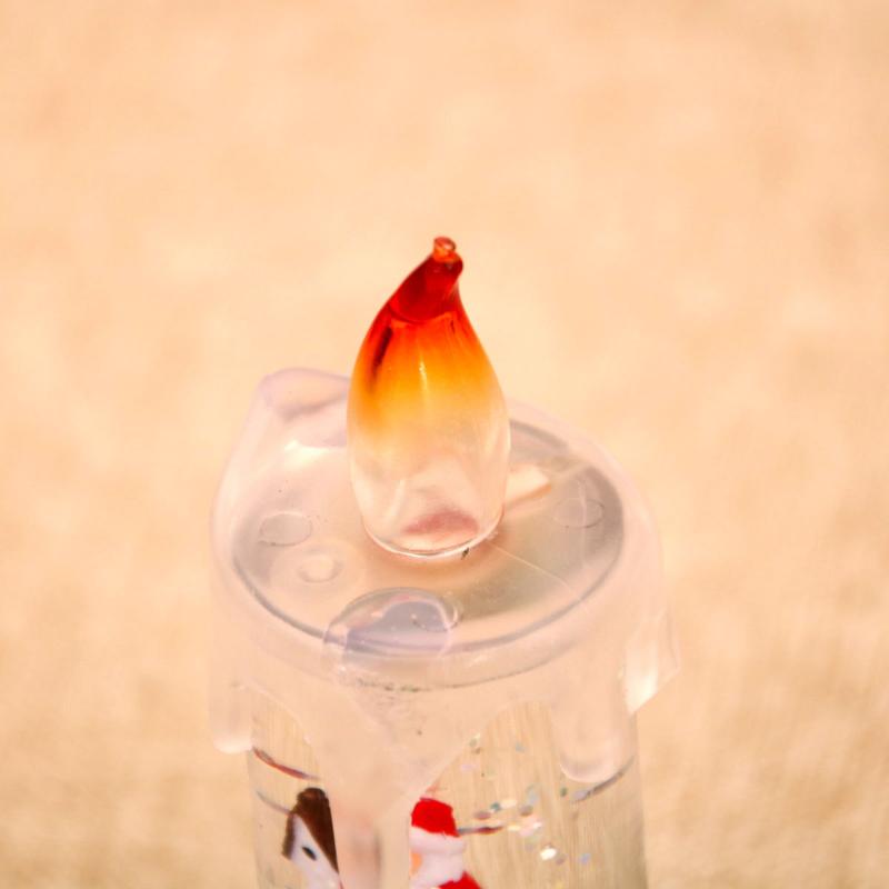 Christmas Decoration Electronic Candles Night Lights Desktop Lighting Atmosphere Scene Arrangement Props Xmas Kids Gifts