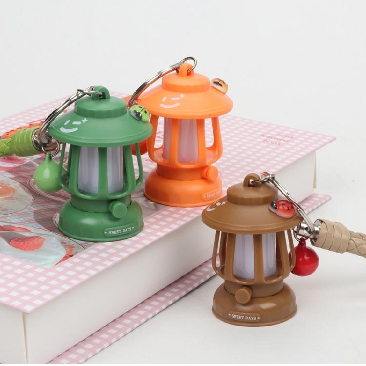 Водонепроницаемый ретро-фонарь, подвеска, оранжевый ремешок, винтажный брелок-подвеска в виде фонаря, подходит для исследователей и туристов