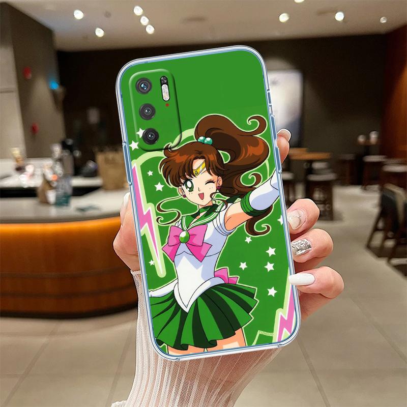 RE50 S-Sailors M-Moons Прозрачный чехол для телефона для Motorola Moto G7 G8 G9 G84 G85 G73 G24 G15 Z2 Play Power Plus