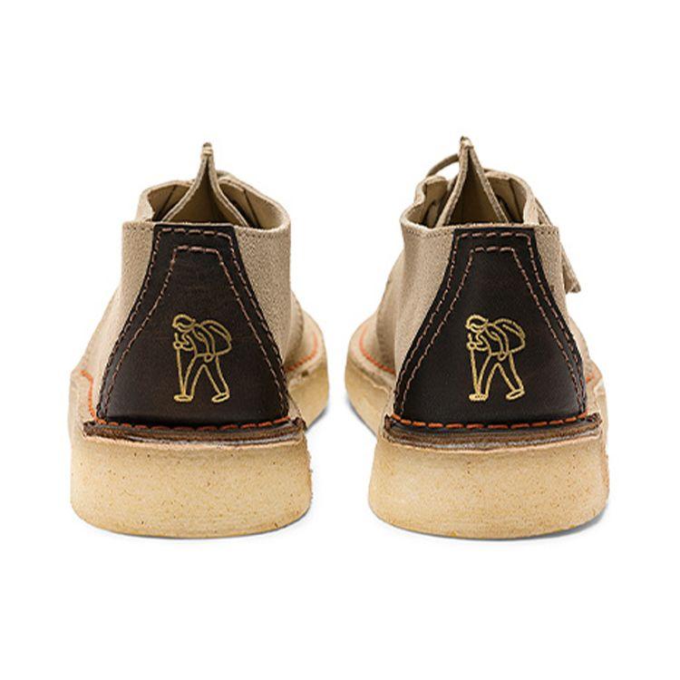 Clarks Винтажные Британские Мужские Ботинки для Активного Отдыха Песочные 261662117