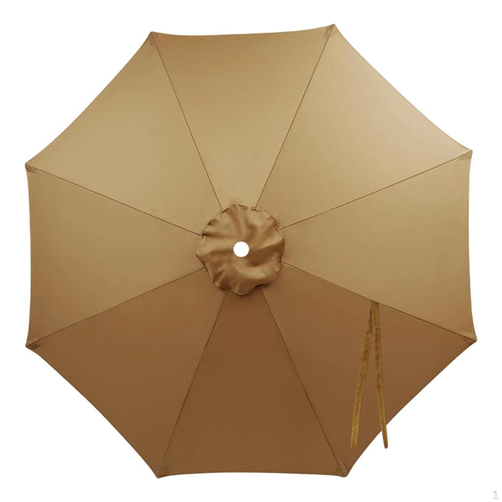 Уличный зонт-стол 6 ребер Ветрозащитный Водоотталкивающий Чехол Замена для Бассейна Двор