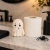 Resin Ornaments Halloween Nose-Pinching Ghost Desktop  Decor Ghost Statue  for Bathroom or Shelf