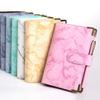 Faux Leather Savings Challenges Book Marbling/Leopard Print Mini Budget Binder  Save Money
