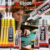B7000/E8000 Новый Улучшенный Клей для Мобильных Телефонов и Украшений – 15/110 мл Прозрачный, Водостойкий Ремонтный Клей