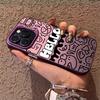 Мультяшный чехол-граффити для iPhone 12-17, Серебристый, 15 цветов