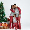 Европейский и американский мультяшный принт Рождественский комплект домашней одежды с длинным рукавом