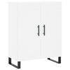 Highboard White 69.5 x 34 x 180 cm Particleboard