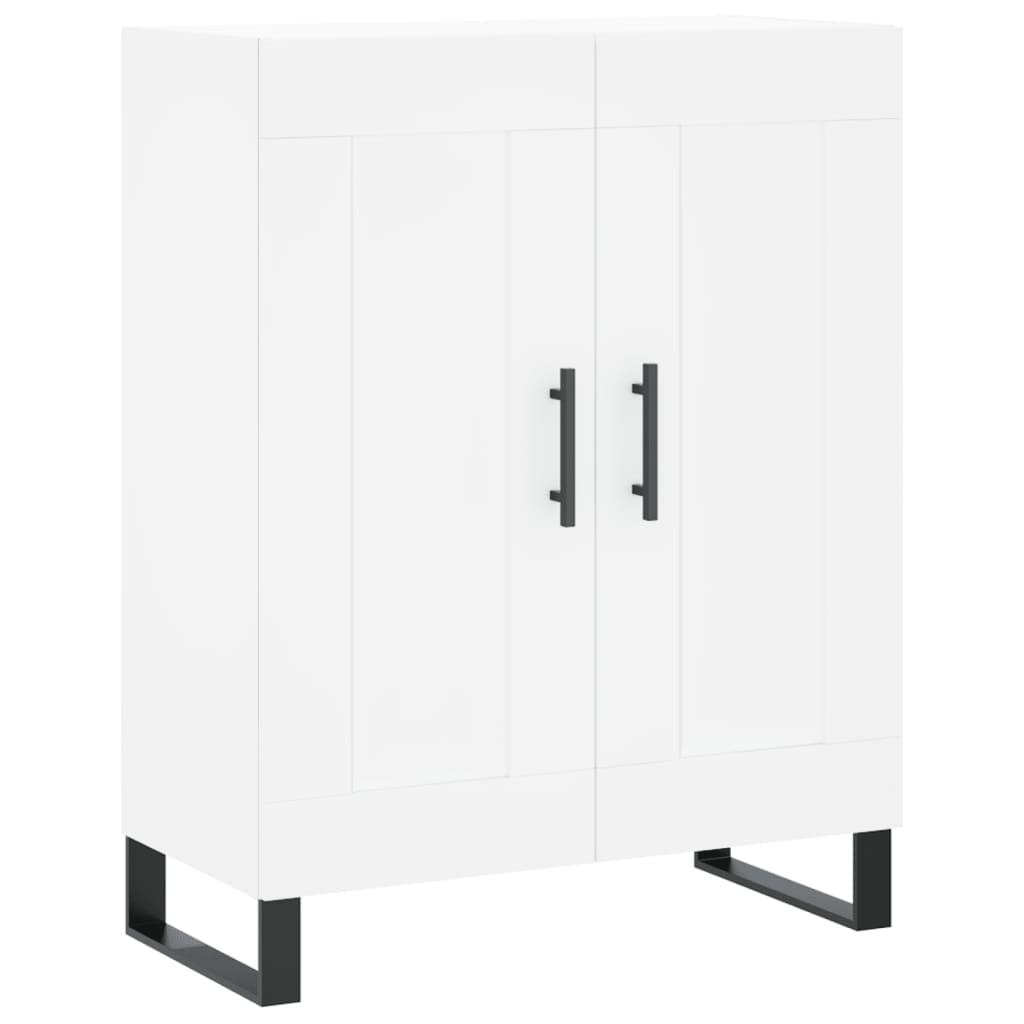 Highboard White 69.5 x 34 x 180 cm Particleboard