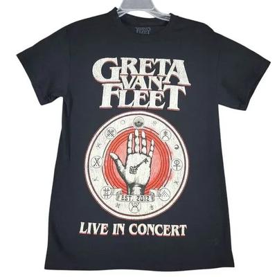 Винтажная футболка Greta Van Fleet Live in Concert Все размеры от S до 5XL NZL006 Унисекс футболка