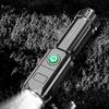 AUQ3   for Toyota Fortuner Flashlight Strong Light Rechargeable Household Outdoor Portable Led Night Flashlight Accessories Car Styling