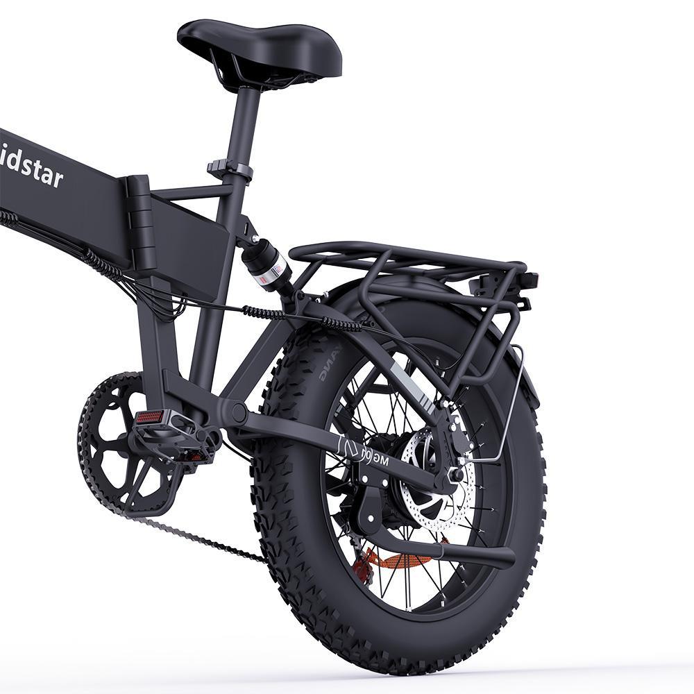 Электровелосипед Ridstar H20 Pro 2x1000 Вт Складной Электровелосипед Для Взрослых 48 В 23 Ач ЖК-дисплей Максимальная Скорость 45 км/ч 20"x4.0" Шина