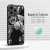 Pop Hot Tokyo Ghoul anime pattern Phone Case For iPhone 17 16 15 14 13 12 Plus Pro Max High-end Luxury Magsafe Sheepskin