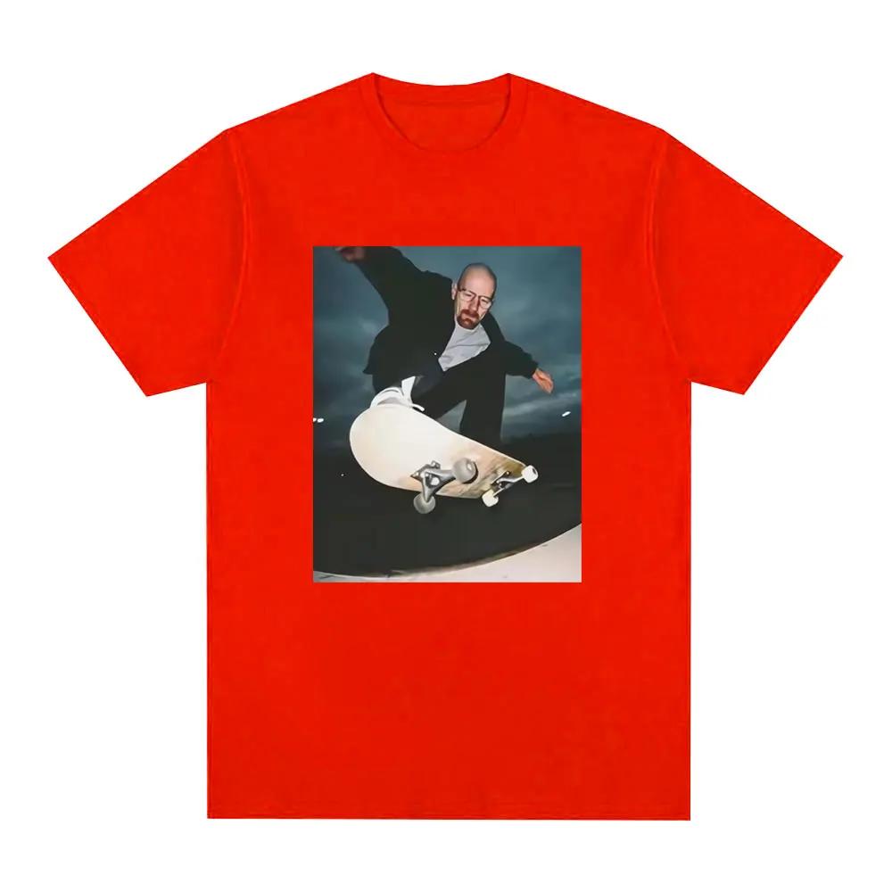 Breaking Bad Heisenberg T-shirt Men's Walter White 90s Skating T-shirt Women's Pattern Printed T-shirt Casual T-shirt Top