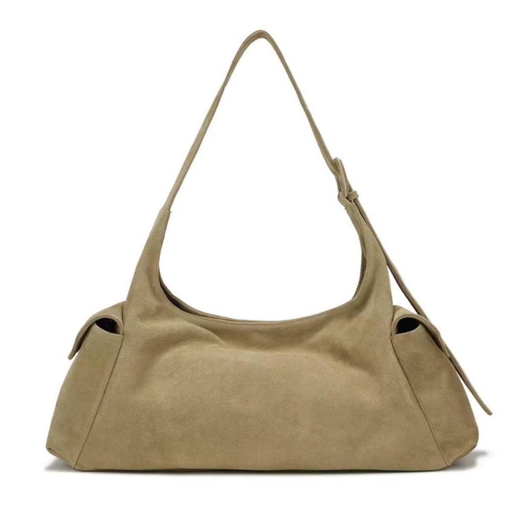 European & American Trendy Unisex Crossbody Suede Bag - Large Capacity, Korean Niche Design.