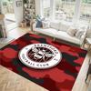 Brentford Football Design Crystal Velvet Carpet Cozy Non?Slip Printed Rug For Bedroom Living Room Entrance