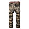 Jeans Men's Ripped Retro Trendy Pants Denim Pant