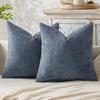 Chenille Pillow Covers Couch Throw Pillow Covers Farmhouse Accent Cushion Covers for Boho Home Sofa Bedroom Living Room Decor