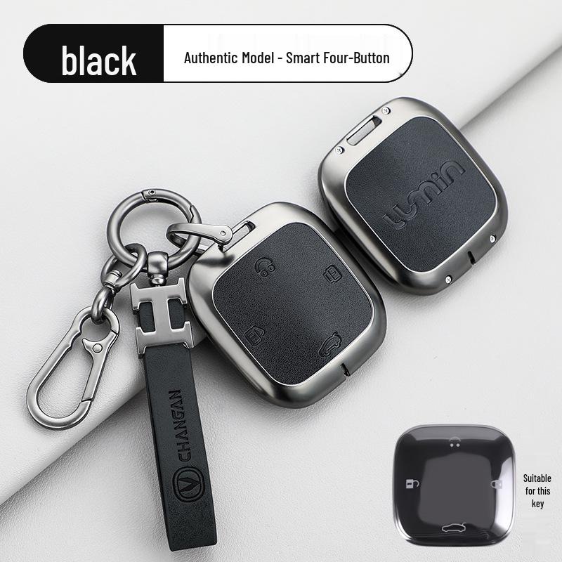 Changan Nuomi Corn Key Case: Lumin Square Candy Car Key Shell for Men & Women