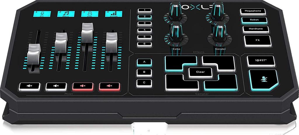 TC Helicon GO XLR Аудиоинтерфейс для стриминга и 4-канальный микшер с моторизованными фейдерами и вокальными эффектами