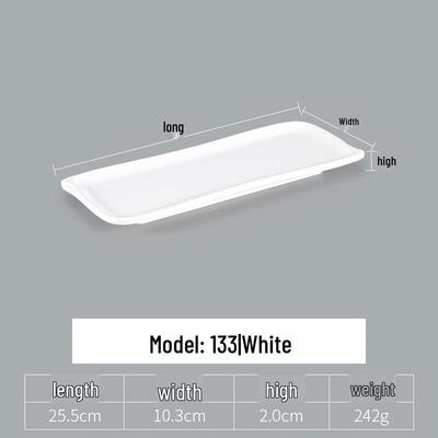 Прямоугольная сервировочная тарелка Handun из меламина, пищевая