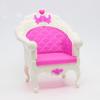 Doll Accessories Sofa Armchair Furniture Chair For Barbie Dollhouse Plastic Fashion Style Chair Princess Doll Best Gift Toys