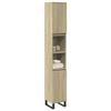 VidaXL Bathroom Cabinet Sonoma Oak 30x30x190 Cm, Bathroom Storage Cabinet, Bath Cabinet, Furniture of 849669