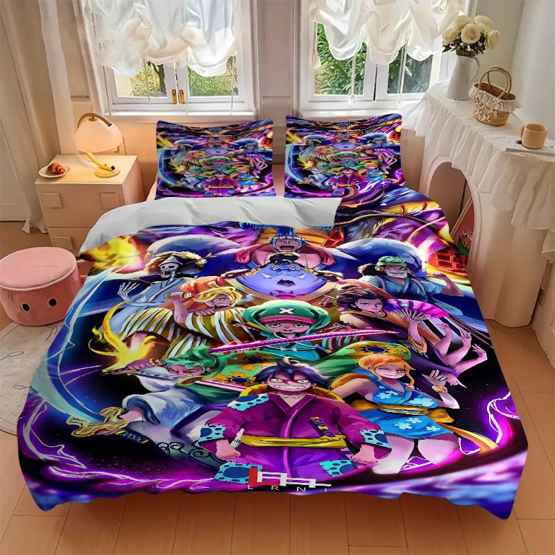 Dragon Ball Heroes Epic Battle Print 3Pcs Bedding Setduvet Cover With 2 Bedropillowcase Home Birthday Gift
