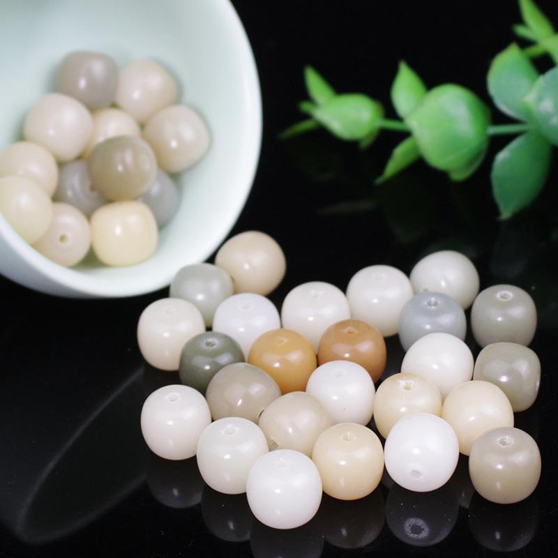 Корень Бодхи Радужные Конфеты Выветренный Зеленый Инь Бусины для DIY Буддийских Чёток
