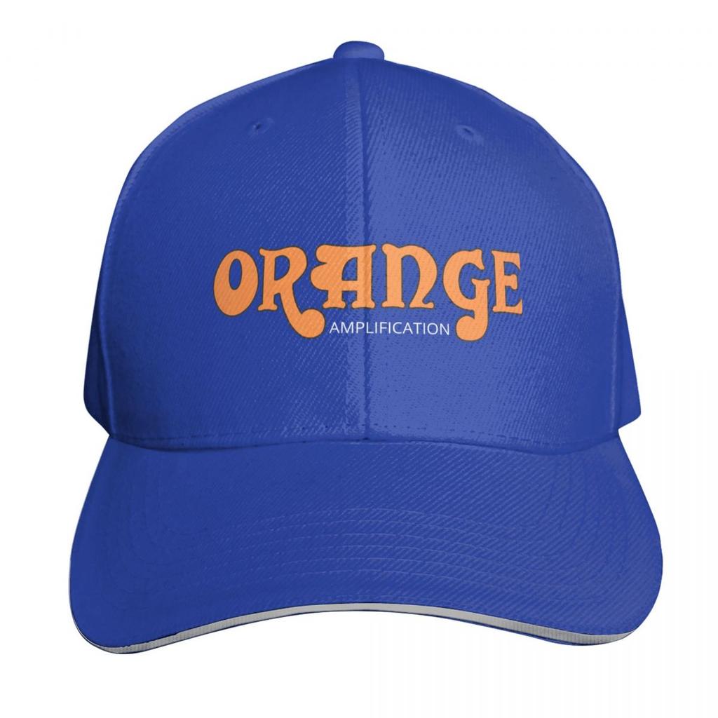 Orange Amplification Baseball Cap Bobble Hat Military Tactical Cap Golf Cap black Unisexs Womens