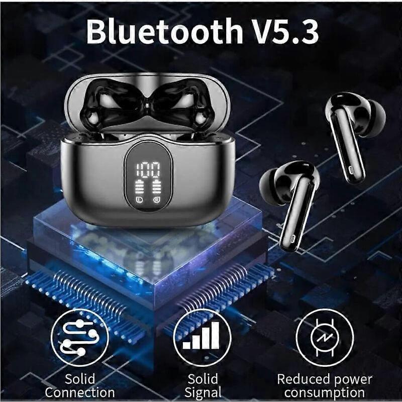 M48Pro Bluetooth Earphones with ENC Call Noise Reduction and Number Display